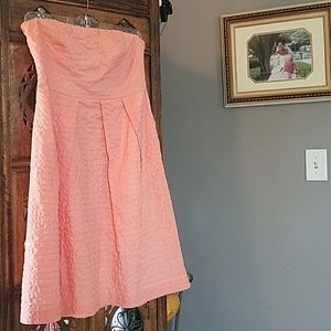 J. Crew Spring strapless dress